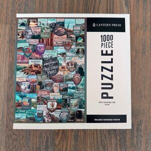 National Parks Puzzle - 1000 Piece - Multicolor